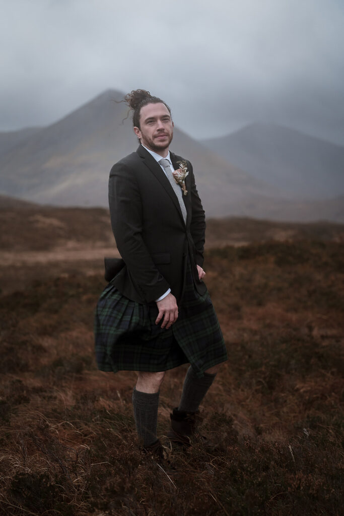 Eloping to scotland in a kilt